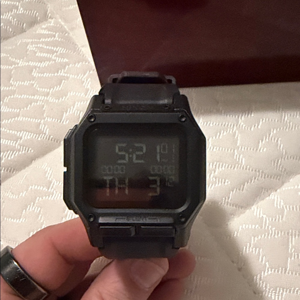 Nixon Black Regulus Rugged Digital Watch